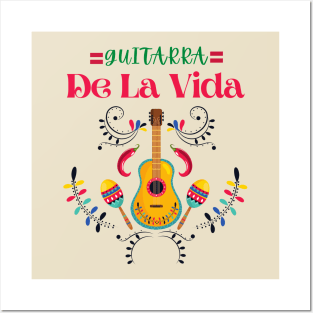 Guitarra de la vida Posters and Art